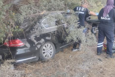 Sürücü hatasıyla meydana gelen kazada 1 ölü