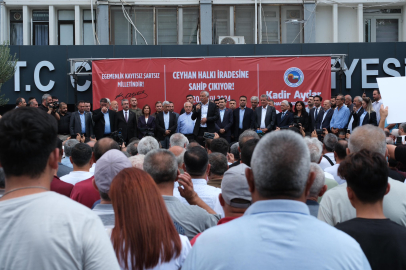 Zeydan Karalar: "Kadir Aydar'a verilen siyasi yasak Ceyhanlılara yapılan haksızlıktır"