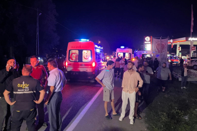 Zonguldak'ta trafik kazası: 9 Yaralı