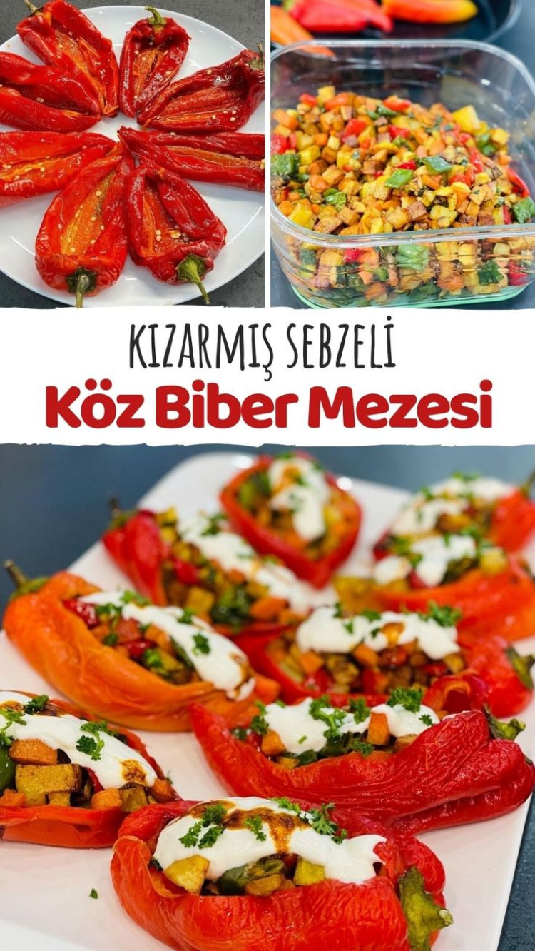 Kırmızı köz biber kızartması