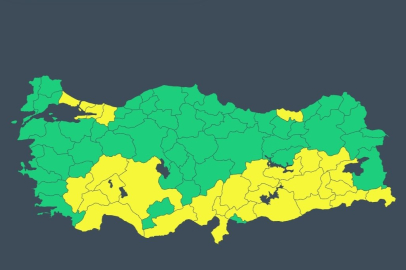 Meteoroloji'den 30 il için sarı kod uyarısı