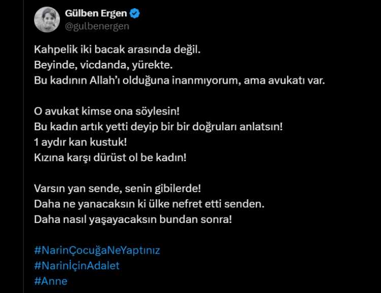 Gülben Ergen: 