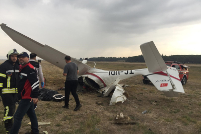 Bursa'da uçak kazasından ölen pilotların kimlikleri belli oldu