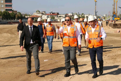 Mersin-Adana-Gaziantep Hızlı Tren Hattı projesinde fiziki gerçekleşme oranı, yaklaşık yüzde 45 seviyesine ulaştı