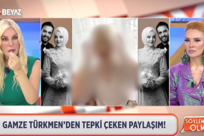 Söylemezsem Olmaz'dan Skandal Paylaşım: Kadir Ezildi'nin nişanlısı Gamze Türkmen'in başı açık halini paylaştılar