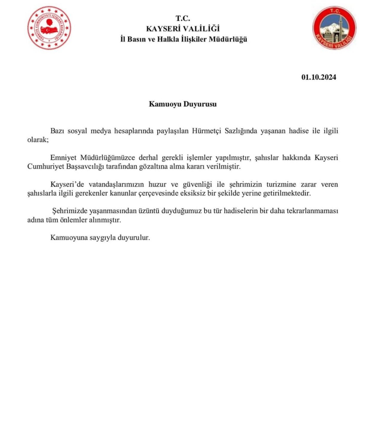 kayseri hürmetçi sazlığı