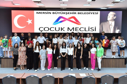 Mersin çocuk meclisi Eylül ayı olağan toplantısını gerçekleştirdi