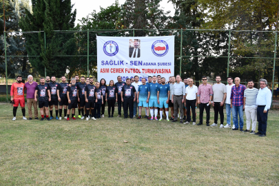 Sağlık-Sen Adana Asım Cemek futbol turnuvası başladı