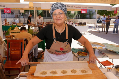 Tarsus'ta Slow Food Yeryüzü pazarı yeniden kuruldu