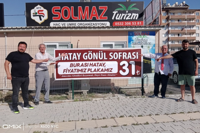 Hatay Gönül Sofrası'nda 81 ile örnek olacak ucuz yemek hizmeti sürüyor