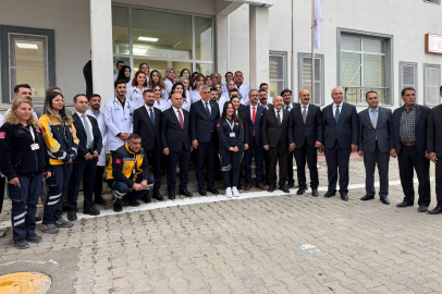 Sağlık Bakanı Memişoğlu, Ağrı’da sağlık çalışanlarına şiddete karşı  mesaj verdi