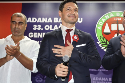 Adana Barosunun yeni başkanı Avukat Volkan Böke oldu