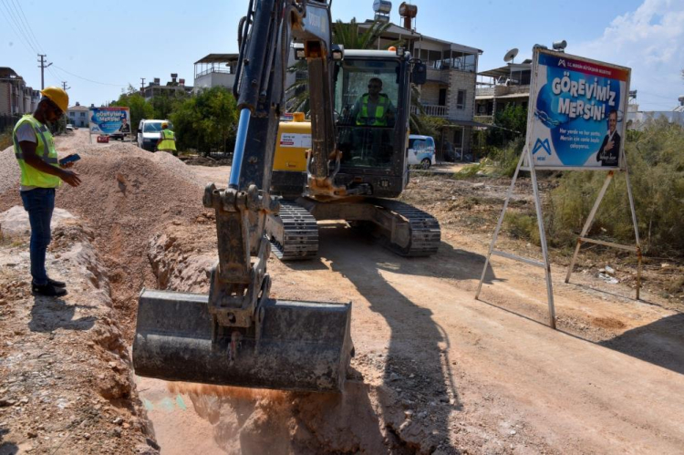 MESKİ, Silifke'de altyapı çalışmalarını sürdürüyor 2