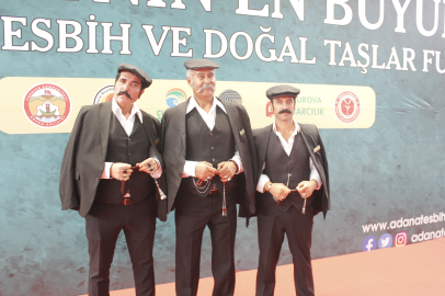 Adana’da Tesbih ve Doğal Taşlar Fuarı yoğun ilgiyle karşılandı