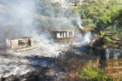 Mersin Anamur'daki orman yangını kontrol altına alındı