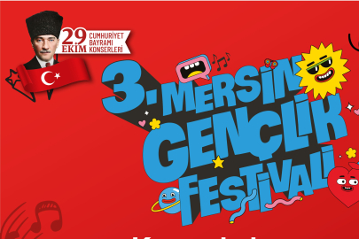 3. Mersin Gençlik Festivali başlıyor