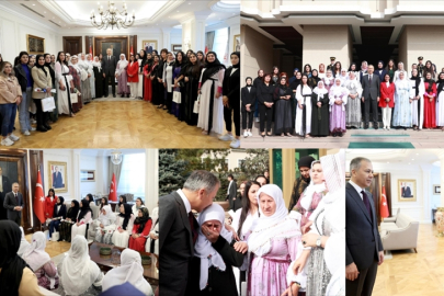 İçişleri Bakanı Yerlikaya, Şırnak'tan gelen şehit ve gazi ailelerini ağırladı