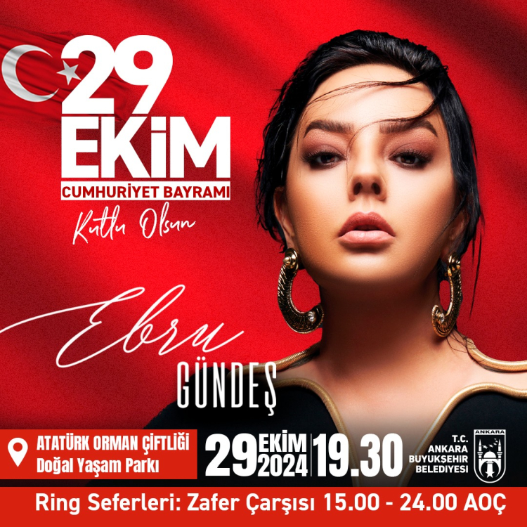 ebru gündeş ankara konser