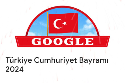 Google'dan Türkiye Cumhuriyeti'nin 101. yılına özel "doodle"