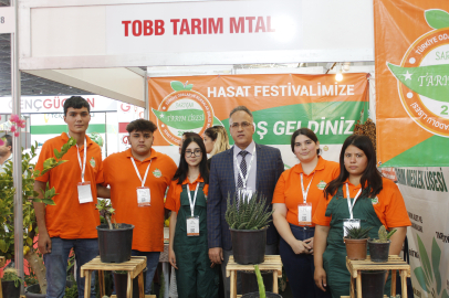 Adana’nın tek Tarım Lisesi, 17. Uluslararası Tarım Fuarı’nda yer aldı