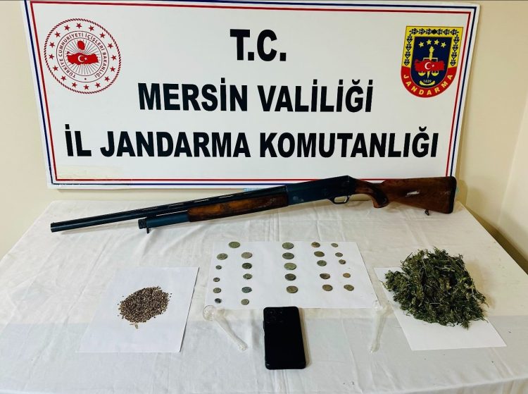 Mersin’de jandarmadan uyuşturucu operasyonu 25 bin adet uyuşturucu hap ele geçirildi 2