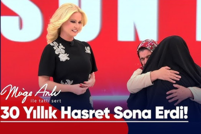 Müge Anlı’da 30 yıl sonra kavuşan anne-kızın yürek burkan hikayesi