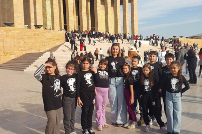 Ceyhanlı öğrenciler, Atatürk’ün huzurunda Anıtkabir’i ziyaret etti