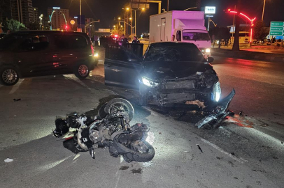 Adana'da motosiklet ile otomobil çarpıştı, 1 kişi hayatını kaybetti