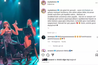 Ceyda Düvenci’nin kızı Melisa, hayalini gerçekleştirdi