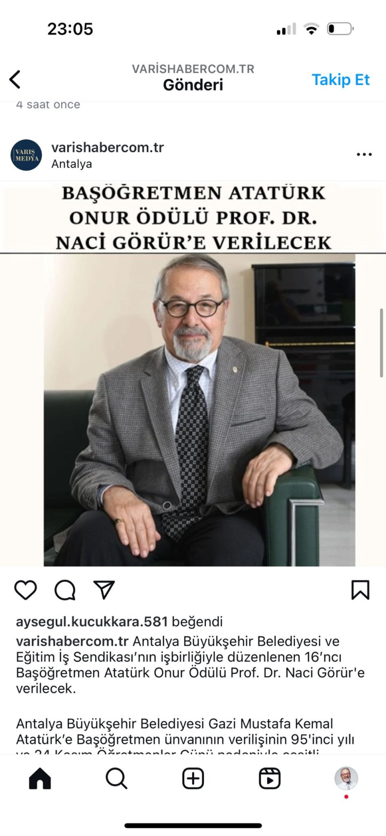 Prof. Dr. Naci Görür