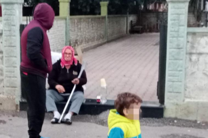 Antalya'da yaşlı kadın ve torunları sokağa atıldı