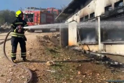 Mersin Tarsus'ta tavuk çiftliğinde yangın: 33 bin civciv telef oldu