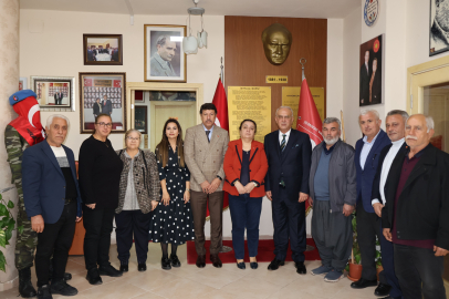 MHP Adana İl Başkanı Kanlı ve MYK Üyesi İzgioğlu, şehit aileleriyle buluştu