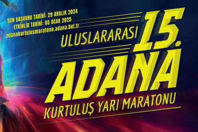 15. Uluslararası 5 Ocak Adana Kurtuluş Yarı Maratonu ve Halk Koşusu için geri sayım başladı