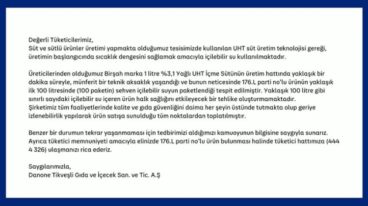 danone birşah marka süt