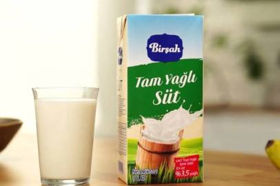 Danone'nin ürettiği Birşah marka süt paketlerinde su tespiti yapıldı