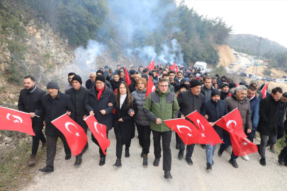 Hatay'da Sarıkamış Harekatı'nın 110. yılı anısına Amanos Dağları'nda yürüyüş etkinliği düzenlendi