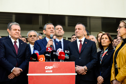 CHP Genel Başkanı Özgür Özel: ''Bugün Mersin’de büyük sürpriz ve yeni bir başlangıç yapacağız''