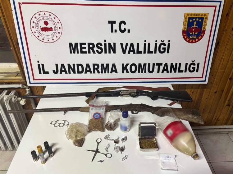 Mersin’de uyuşturucu operasyonu 5 kişi tutuklandı 4