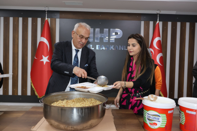 MHP Adana, “Geleneksel Kuru Fasulye ve Pilav Günü” ile dava arkadaşlıklarını pekiştirdi