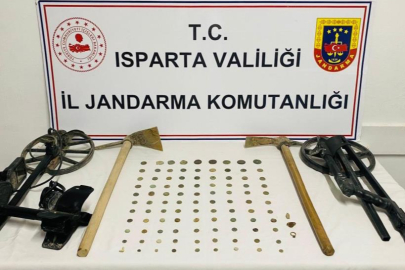 Isparta jandarmasından tarihi eser operasyonu