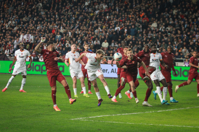 Trendyol Süper Lig'de Hatayspor ile Galatasaray 1-1 beraber kaldı